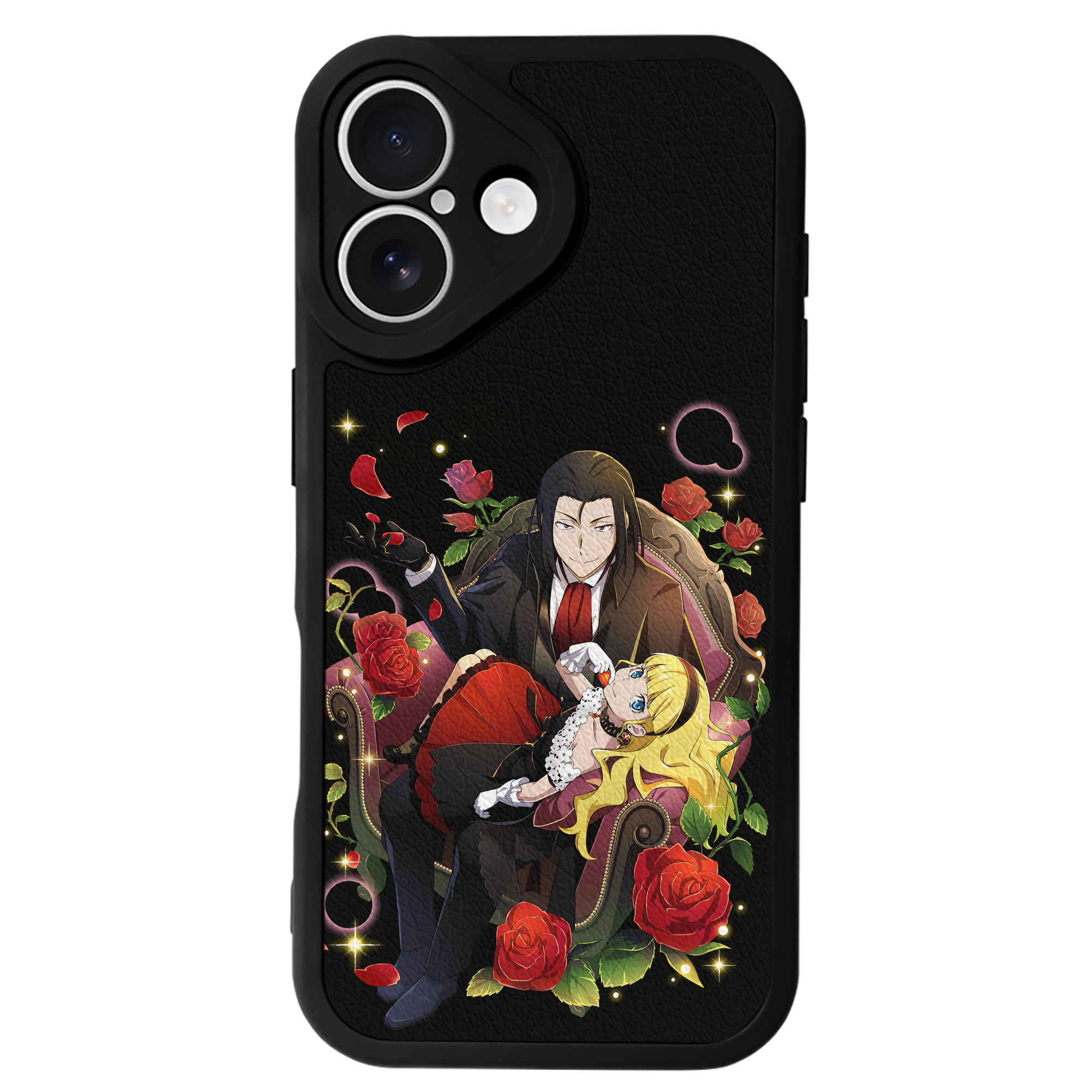 （画像用） 文豪ストレイドッグス Bungo Stray Dogs 【iPhone 16シリーズ対応】シリコンスマホケース（レザー調） 材質：シリコン